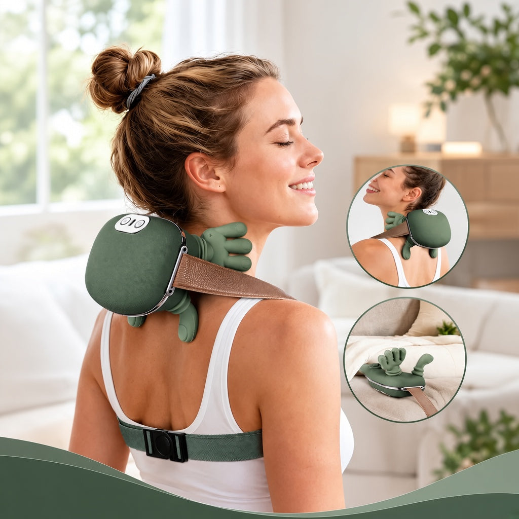 Neck and shoulder massager