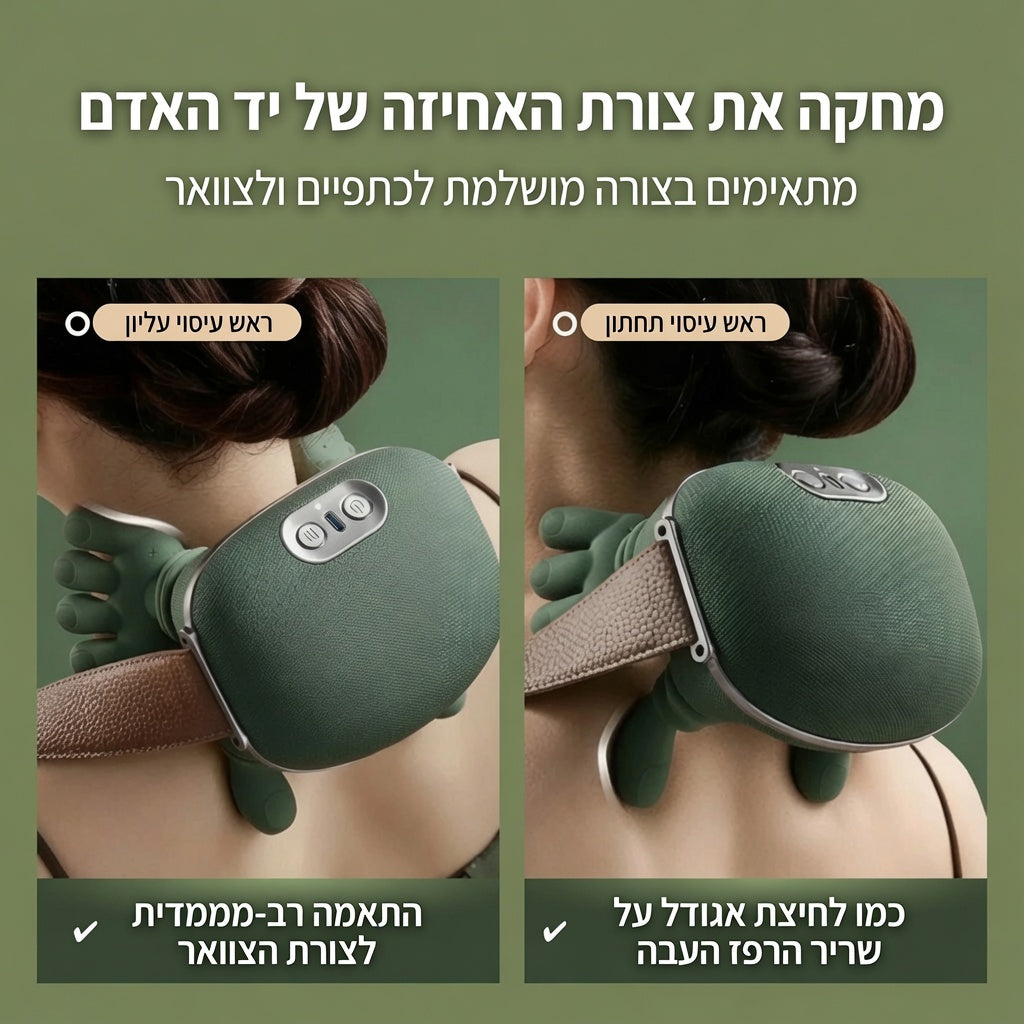 Neck and shoulder massager