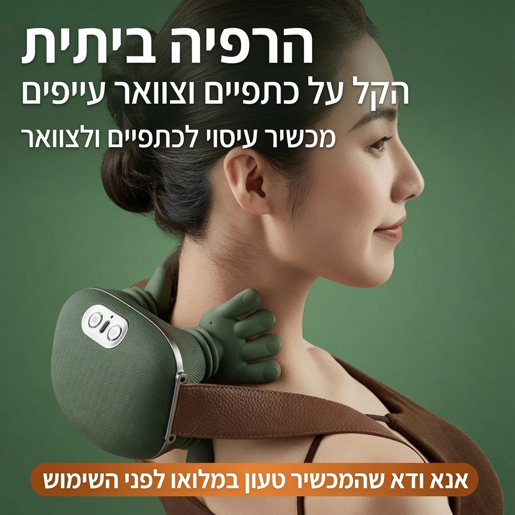 Neck and shoulder massager